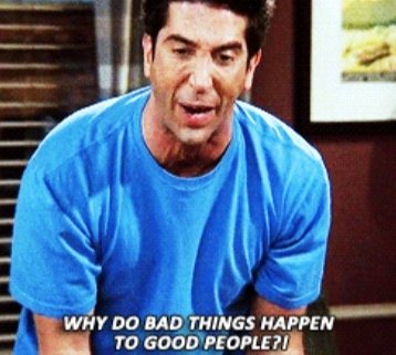 stress level: ross geller