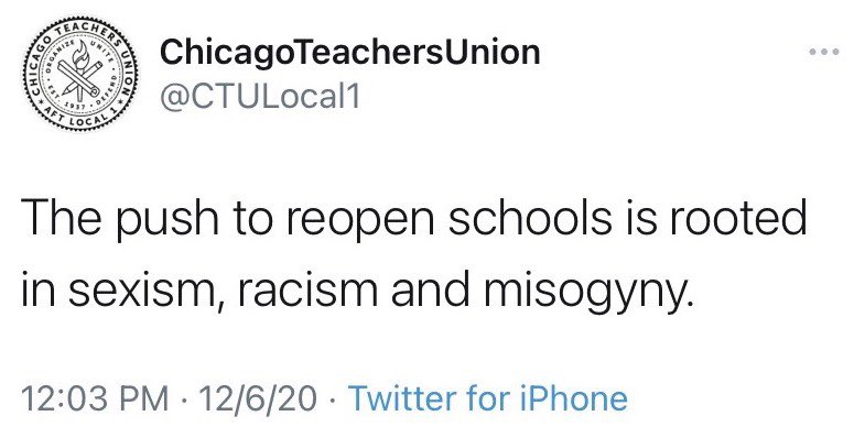 cookcountyasa's tweet image. My favorite part about the CTU strike are the posts from teachers proudly boasting about how *they* were ready to flip the switch to remote learning today while conveniently ignoring the fact that they gave less than 10 hours’ notice to parents who can’t as easily flip a switch.