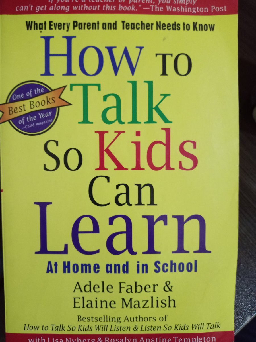 namse's tweet photo. Read a few pages of this and my relationship with my pupils will never be the same again. 
#Newschoolterm #Talkingtochildren #education #classroom #teacherstudent https://t.co/kJwr32vxKc