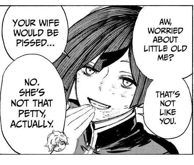 I SAID IT A FEW DAYS AGO BUT HUSBANDS LOVING THEIR WIVES LIKE CRAZY IS THE BEST DYNAMIC. GABIMARU IS SO PRECIOUS, LOYAL BABE. 