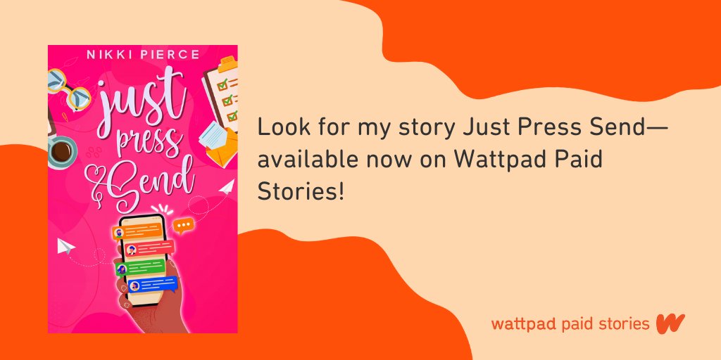 ❝ Just Press Send is hilariously relatable. Nat's personality–awkward, naïve, and honest– makes this heartfelt romcom un-put-down-able! ❞⁣ ⁣
⁣
- The Author's Totally Biased Best Friend⁣😉

Check it out! → w.tt/2zgg77O

#JustPressSend #NikkiPierceBooks #Wattpad