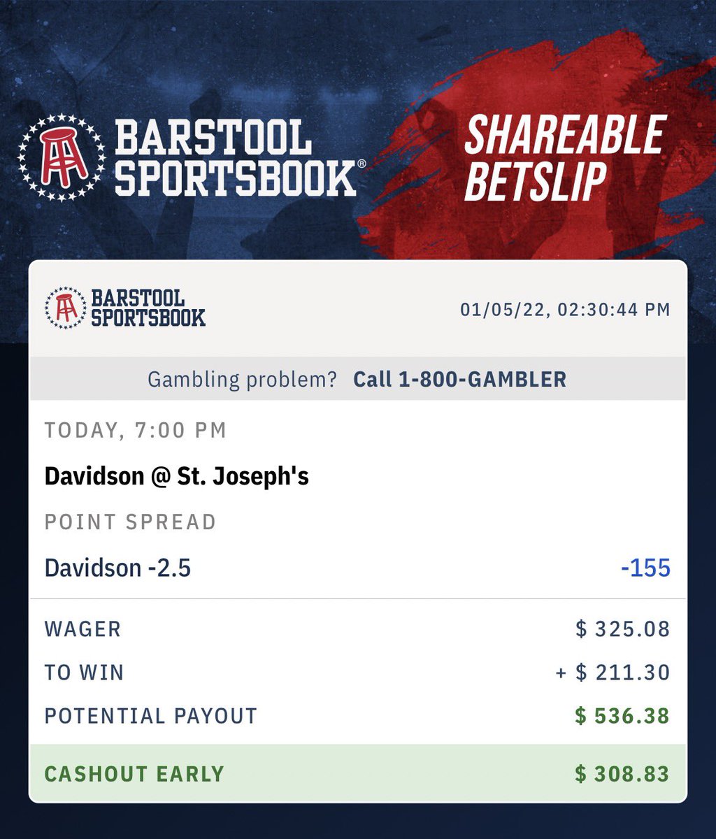 durLITsky's tweet photo. Day 3 of the $100 -> $10k challenge and the pick is in. Davidson -2.5 (alt spread) let’s get it done 🤐 https://t.co/aJU8xbZeVw
