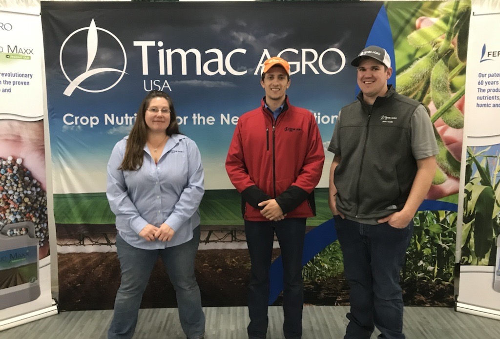 TimacAgroUSA's tweet photo. Tomorrow is your last chance to visit our team at the Keystone Farm Show, taking place at the York Expo Center, in Pennsylvania. Come meet Stacey, Mike and Billy at booth #530.
#ThinkDifferentFarmBetter #keystonefarmshow #AgTwitter https://t.co/k5Oafby7dP