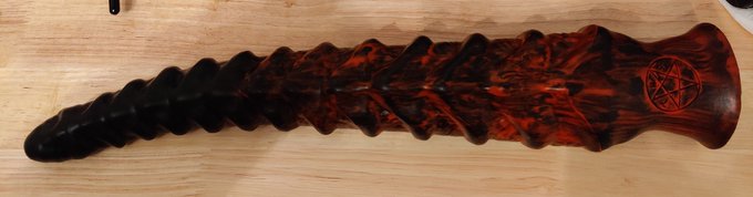 New Dildo just arrived today. The Asmodeus from @TwistedBeastUK great for depth play https://t.co/yt