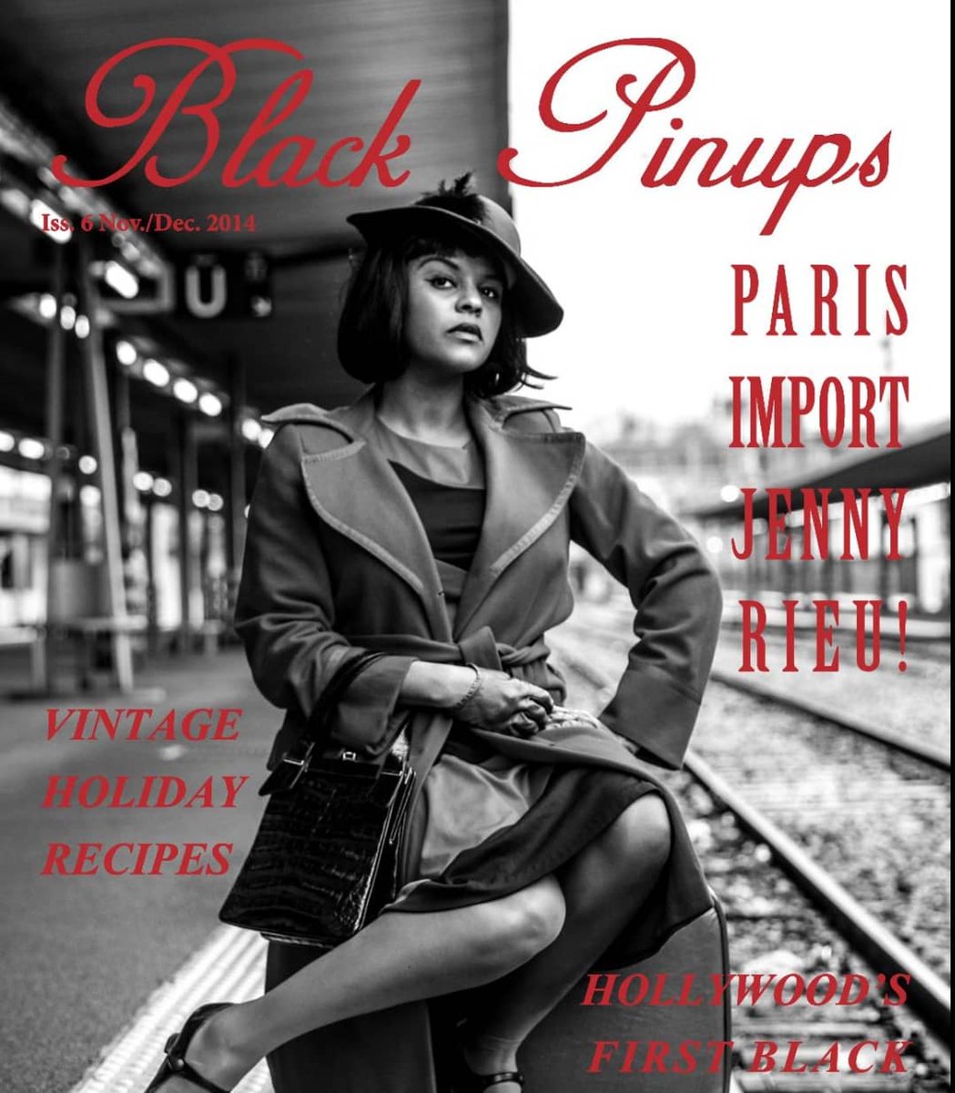 Jenny Rieu giving Golden Girl vibes, an oldie but beauty photo. Jenny was the 6th Black Pinups cover model, which you can buy at blackpinups.net
<a href="/jennyrieu/">Jenny Rieu</a> #blackpinups