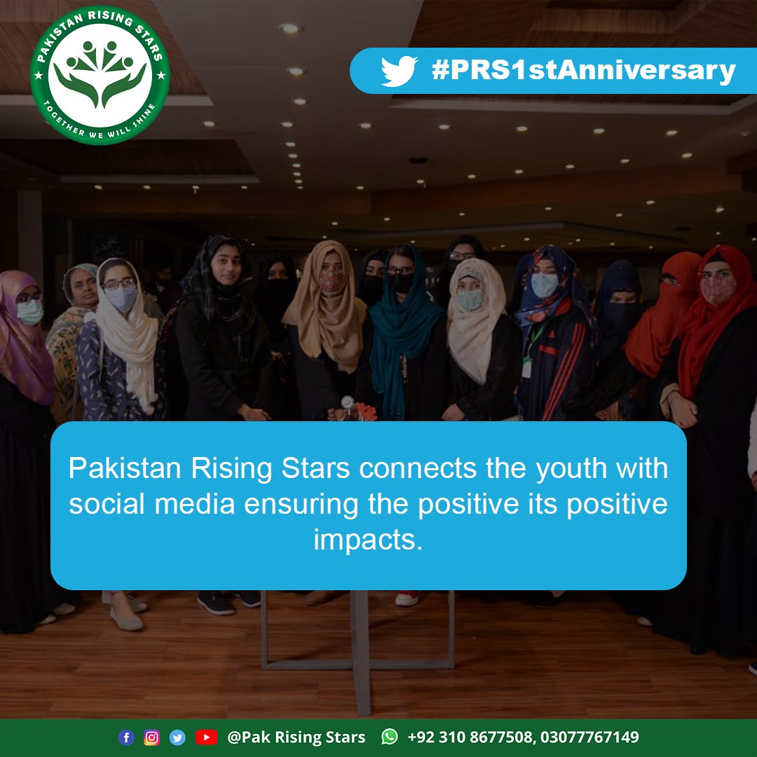 ummarfarooq262's tweet photo. PRS connects the youth with the positive use of social media.
#PRS1stAnniversary @youth_prs https://t.co/AZRfz4McW0
