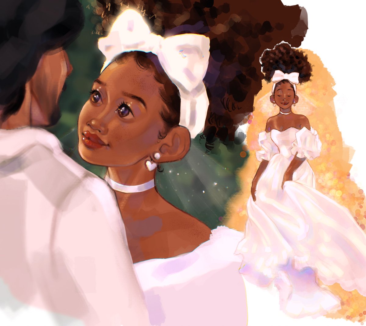 afr0samucry's tweet photo. Dolores if she got the wedding she deserved👰🏾🤍💍 https://t.co/SUZ4TQ86O4