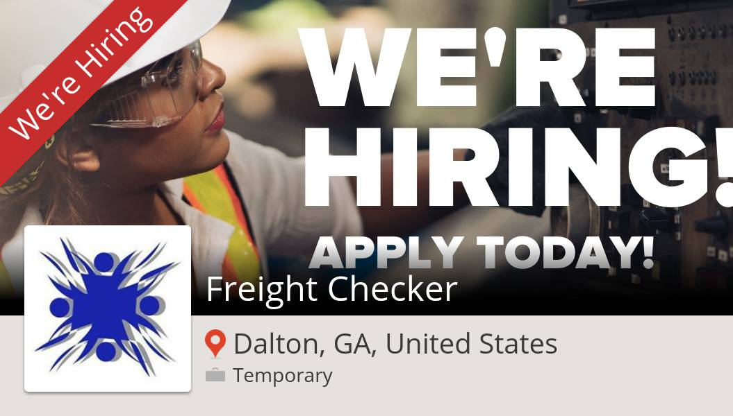 APSapply's tweet photo. Apply now to work for #AutomationPersonnelServices as Freight #Checker! (#DaltonGAUnitedStates) #job https://t.co/RvQcO8mEM3 #job #hiring https://t.co/kXqGF7gDgb