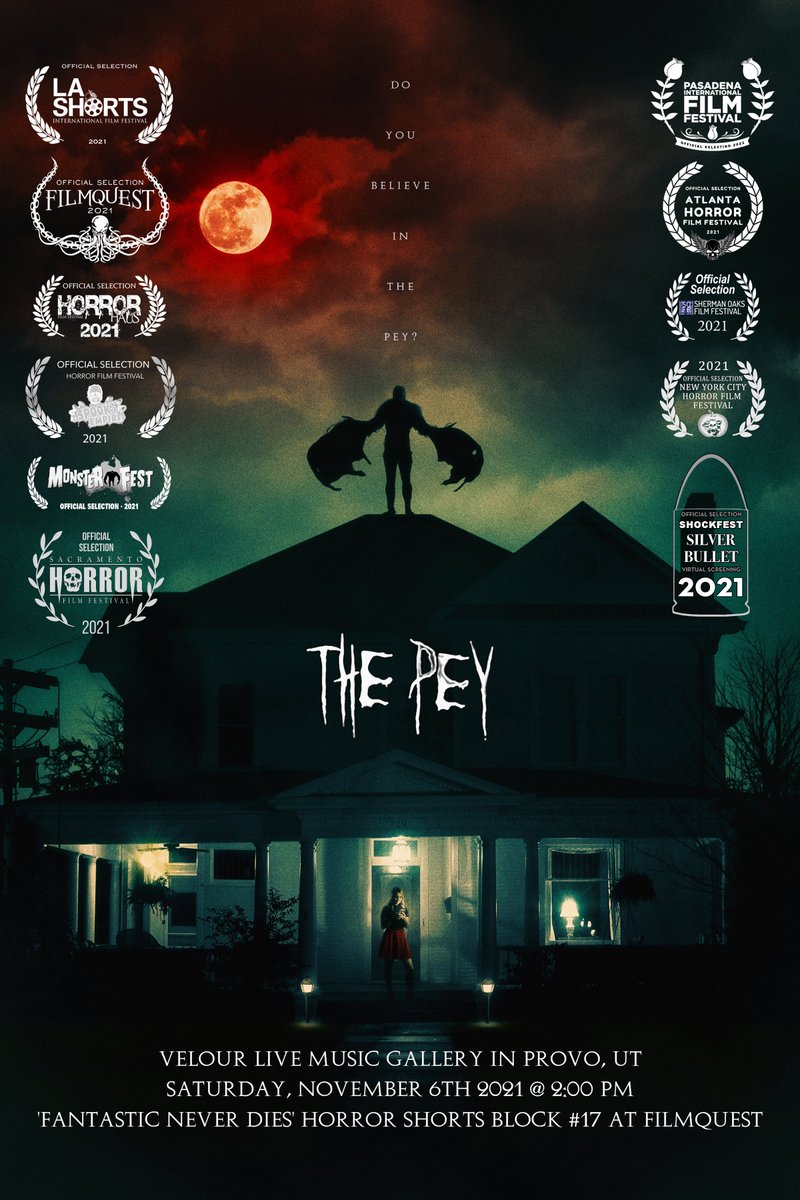blacktapekiller's tweet photo. Amazing news! The Pey was just selected by Boston SciFi Film Fest via https://t.co/59lDQosb0q! @BostonSciFi https://t.co/rhX0h89eTe