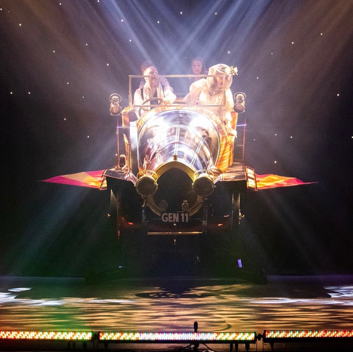 ChittyHire's tweet photo. ⭐️ Chitty Chitty Bang Bang Jr is now available for amateur license across the UK ⭐️ 
Head to our website to see more and enquire about our flying car and all the other props for this fantasmagorical musical show!
https://t.co/3I6og2fikm

#chittychittybangbang #chittyhire #theatre https://t.co/XQFajIIc0T