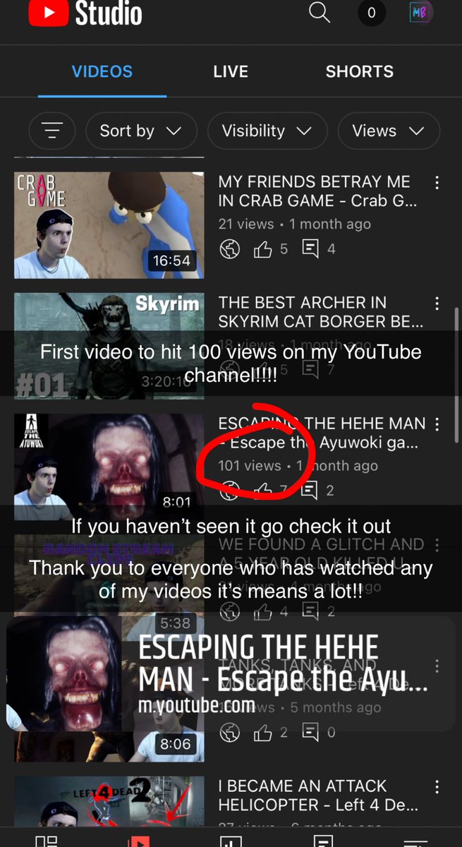 BayTron_'s tweet image. First video over 100 views!!! 

#youtube #youtubevideo #100views #gamer