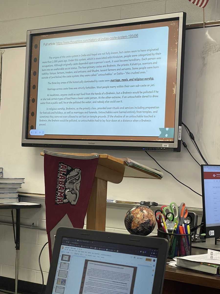 Learning Targets 💪🏻
The Writing Revolution 🙌🏻 learning about India 🇮🇳 
Passing @DaltonTurner13 Class 😎

#TheWritingRevolution <a href="/LeighTwigg/">Leigh Farrell Twigg, NBCT</a> <a href="/TheWritingRevol/">The Writing Revolution</a> <a href="/PVHSRaiders/">Pleasant Valley High</a> #RelentlessRaiders #SwordsUp