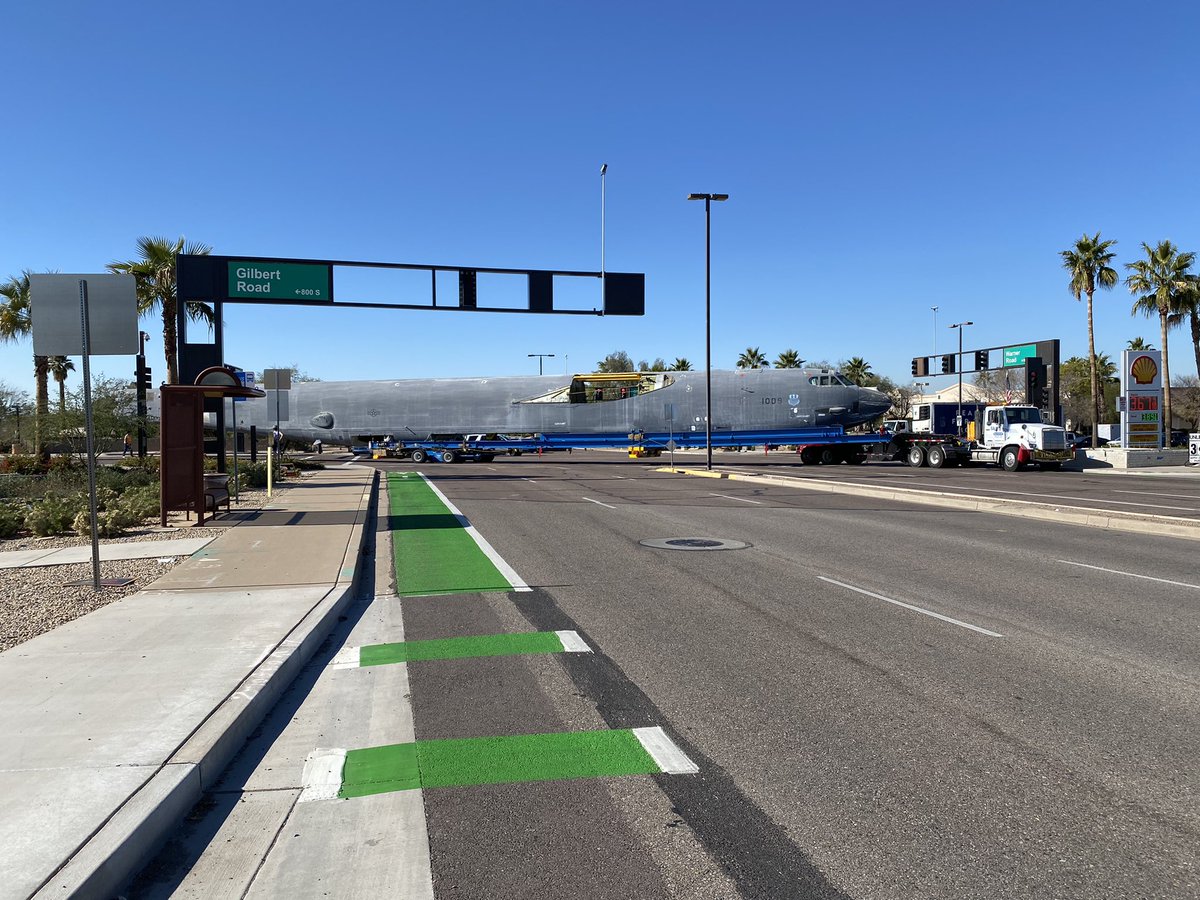 votejordanray's tweet photo. #B52 rolling through #GilbertAZ! @GilbertYourTown https://t.co/DLlZ1V7erf