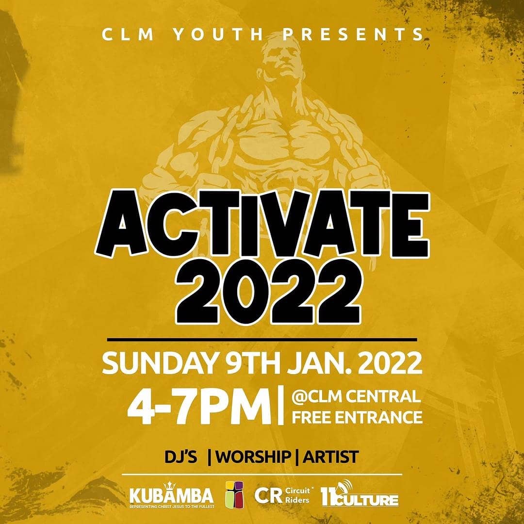 Hellooo😉

So how we could meet this sunday at CLM church from 4pm To 7pm for the biggeeeesstt youth event. 
Soo don't come alone, Call your friends, sisters and brothers and tell them : ""Don't miss it"""

#culturemaking 
#257Deejays