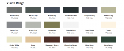 YeomanRainguard's tweet photo. #DidYouKnow our rainwater systems are available in more colours than ever before?
Our #VisionRange has both light and dark shades, to help realise your vision for your #DreamHome.
Check out the full range:
https://t.co/mHpLvl8q8N
#ColourSwatch
#HomeDesign
#DreamHome https://t.co/1yVf0YTGD9
