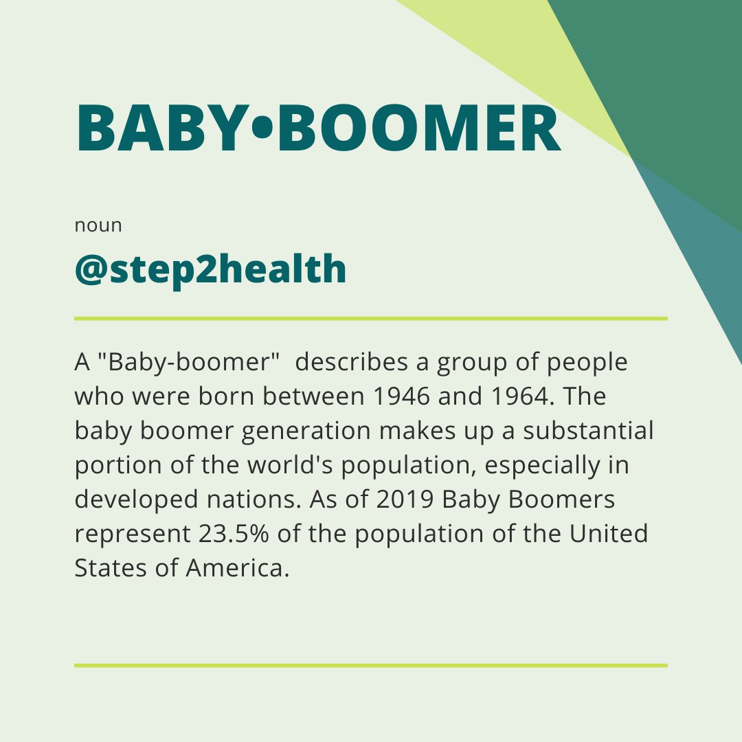step2bed's tweet photo. What generation were you born in? Comment below!
#step2bed #step2health #steptohealth #babyboomer #babyboomers #fallprevention #homehealthcare #homehealth https://t.co/56Kifi3haV