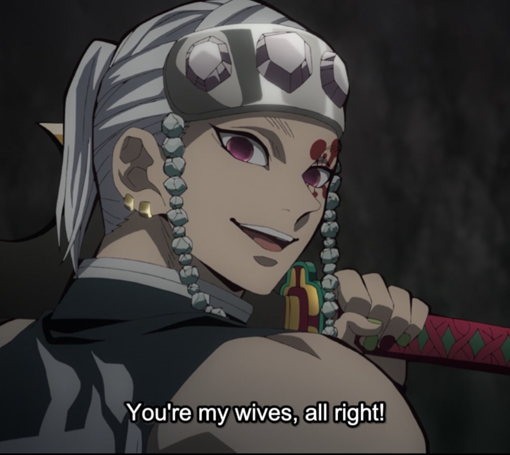 animeandkush's tweet photo. can i be tengen uzui’s wife too? https://t.co/3aKTqt5atl