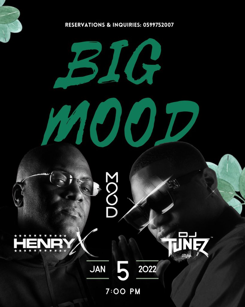 Mood Bar Tonight w/ my brother <a href="/djHenryX/">Henry X</a> 🇬🇭💫!