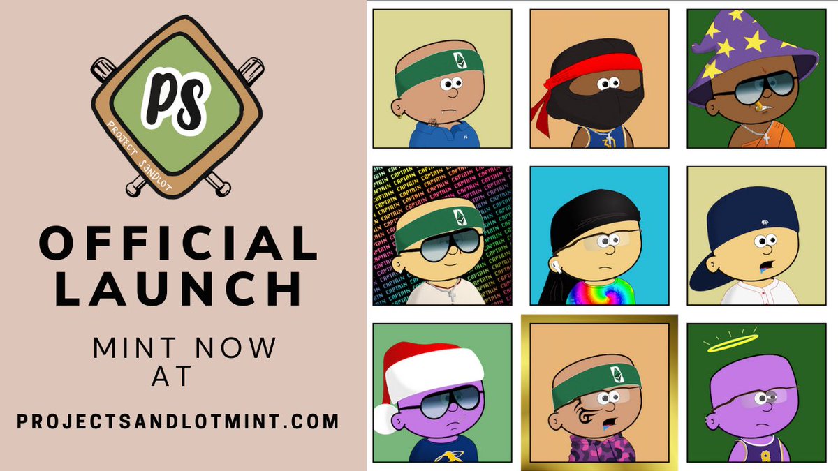 ProjectSandlot's tweet photo. 🚨Public Mint Is LIVE🚨
https://t.co/RaOy4GmbbP
Proceeds help youth sports! 

🎊Giving away a @garyvee Book Games NFT to someone that RTs❤️

Winner picked Friday! Bonus points if you mint 😉 https://t.co/5O1y3qMI4B