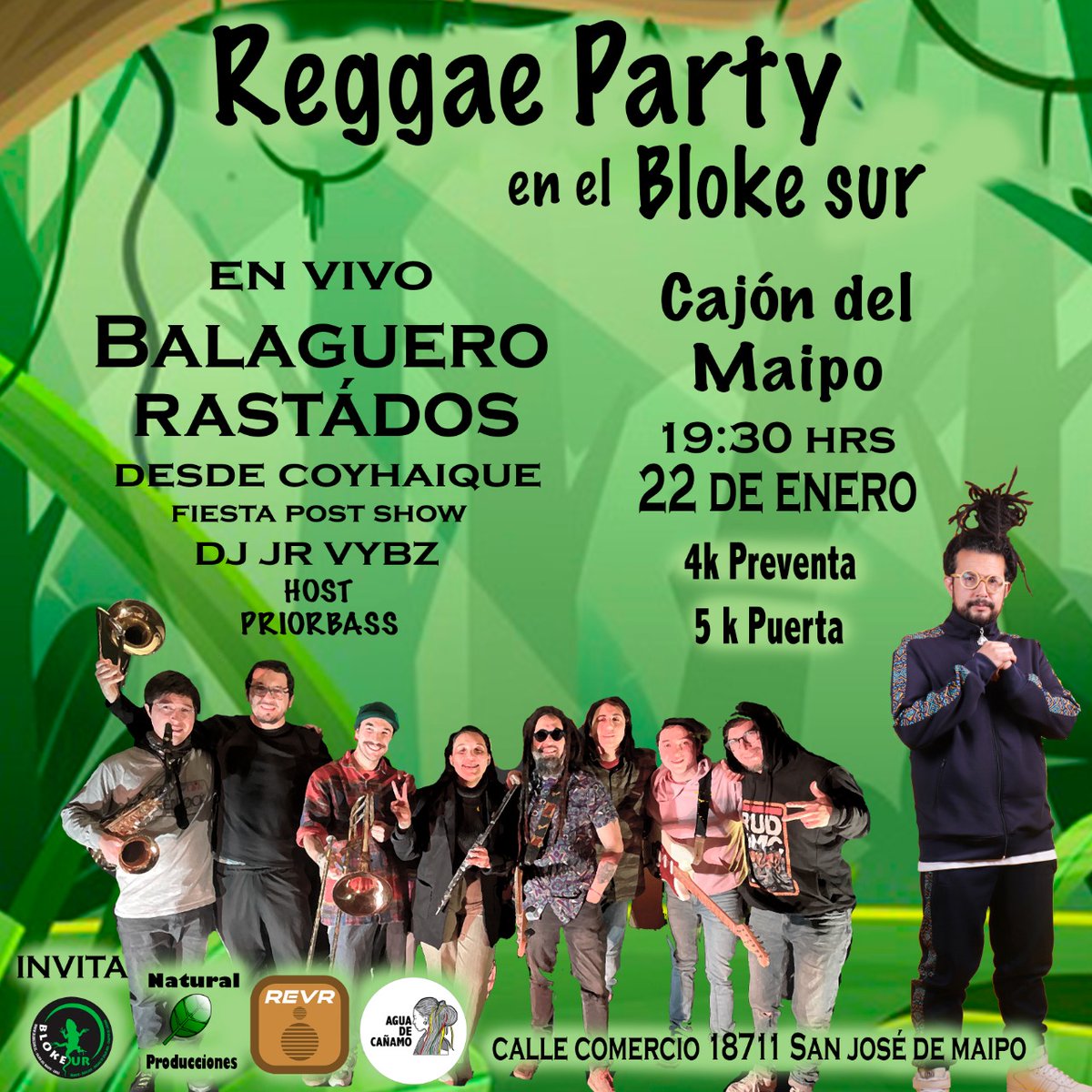 balaguero_1's tweet photo. 🚨 En Vivo 🚨
Familia y amig@s! Esta será mi primera presentación presencial del año y es por eso que les invito a que asistan el próximo Sábado 22 de Enero al #BlokeSur en el hermoso Cajón del Maipo porque les llevaré lo nuevo y lo que ya conocen de mi repertorio 🎤 🎶 💯 https://t.co/UmGtSKaUFH