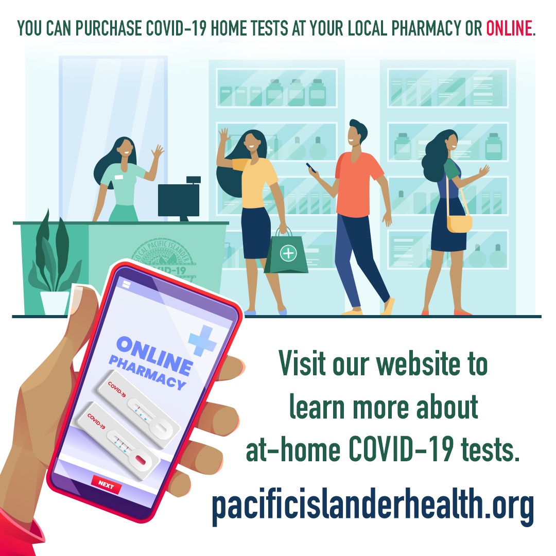 SoCalPICRT's tweet photo. The Omicron variant has caused a rise in cases. Before and after you gather, test yourself at home for COVID-19.
S/O to our media partner @bahakkebrand.
#TogetherTowardsHealth
#GetTested
#PacificIslanderCOVID19
#PacificIslanders
#NHPIHealth
#COVID19
#COVID
#OmicronVariant https://t.co/cyE5KebC5n