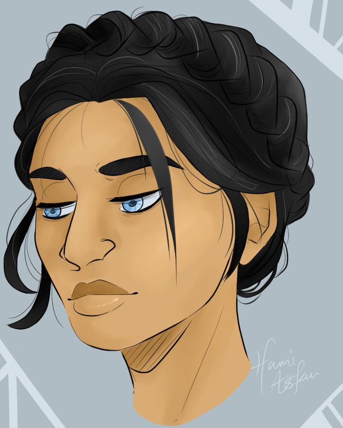 hijabihannah's tweet photo. I was trying to draw a braid crown... and it turned into my girl Zafira from WE HUNT THE FLAME by @hafsahfaizal 😅 Hope it's okay to post some Zafira fan art!
#WritingCommunity #WHTF https://t.co/V4JlqeLf5y