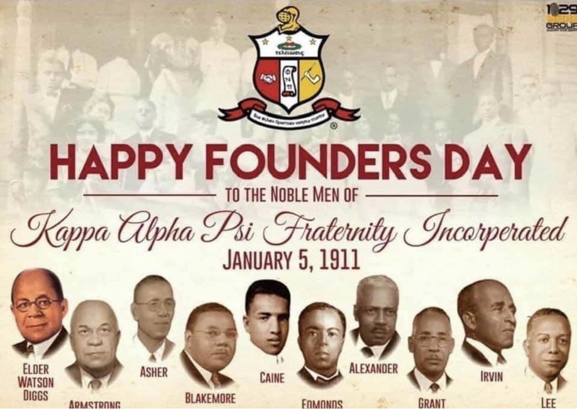 kevnix's tweet photo. Happy Founders’ Day Brothers of @kapsi1911 #KappaAlphaPsi #GammaAlpha #ΓΑ #KAΨ1911 #TheSocialNupe https://t.co/uger4cJkdZ