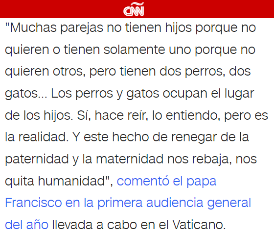 porquetendencia's tweet photo. "Papa":
Por declaraciones del Papa Francisco sobre la paternidad y la maternidad https://t.co/opDXKbVzup