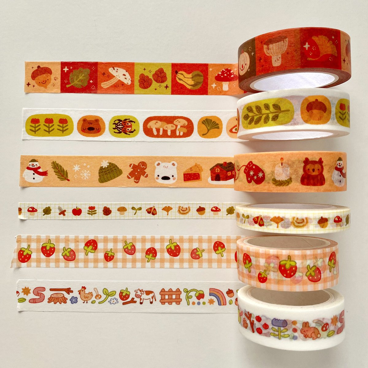 nic_josephine's tweet photo. washi tapes coming friday !!!🌱 https://t.co/v0qnM5fk2u