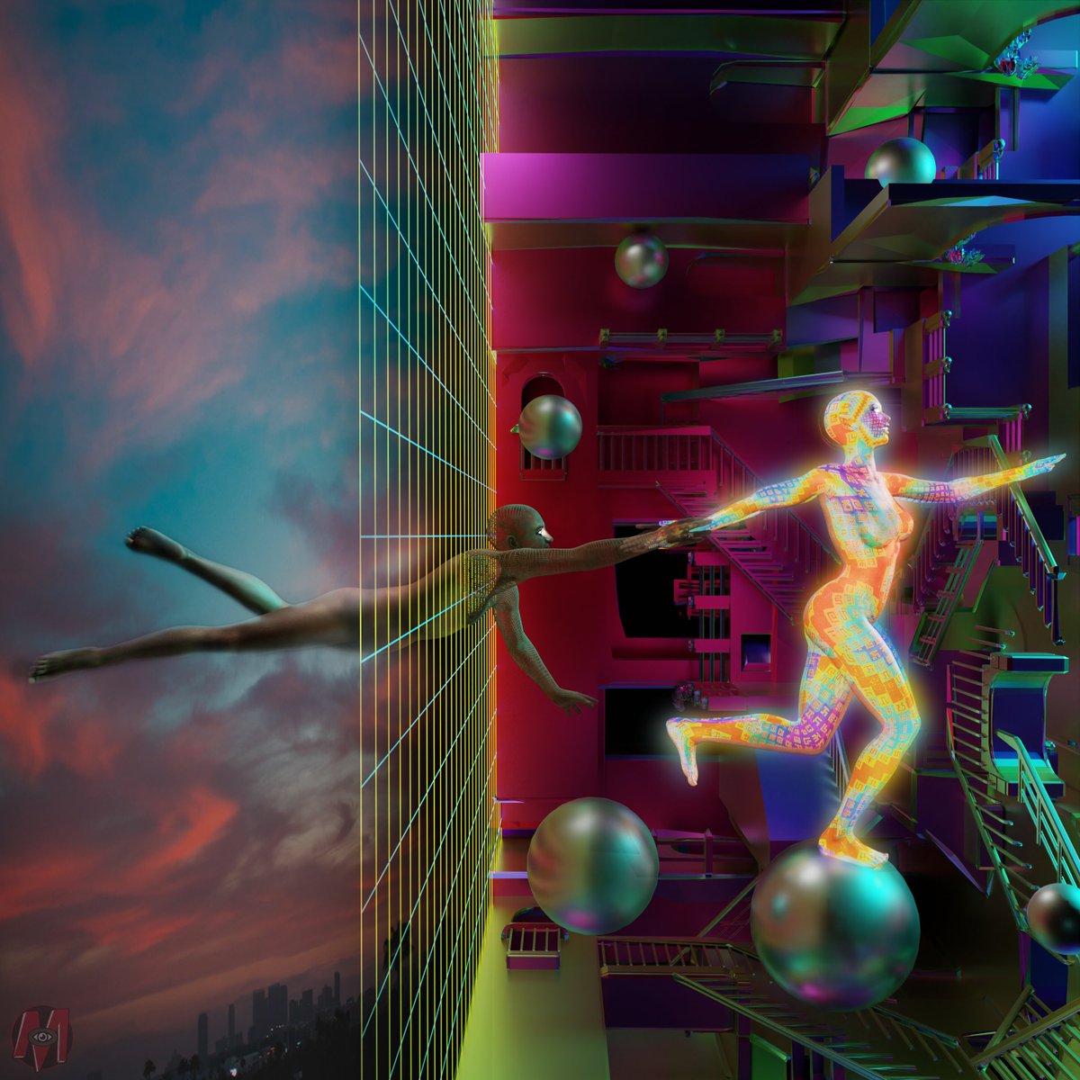 Hypermarz's tweet photo. Hyper-Trails🌌🌟🌈
---
#photoshopskills #photoshopart #collageartist #collageart #photoshopart #designer #trippyartwork #pinup #vintage #aethetic #aestheticedits #graphicdesign #graphicdesigners
#meditation #spiritual
#energy #love #explore #marzpsd #blendercommunity #blender3d https://t.co/sDaguFEpDL