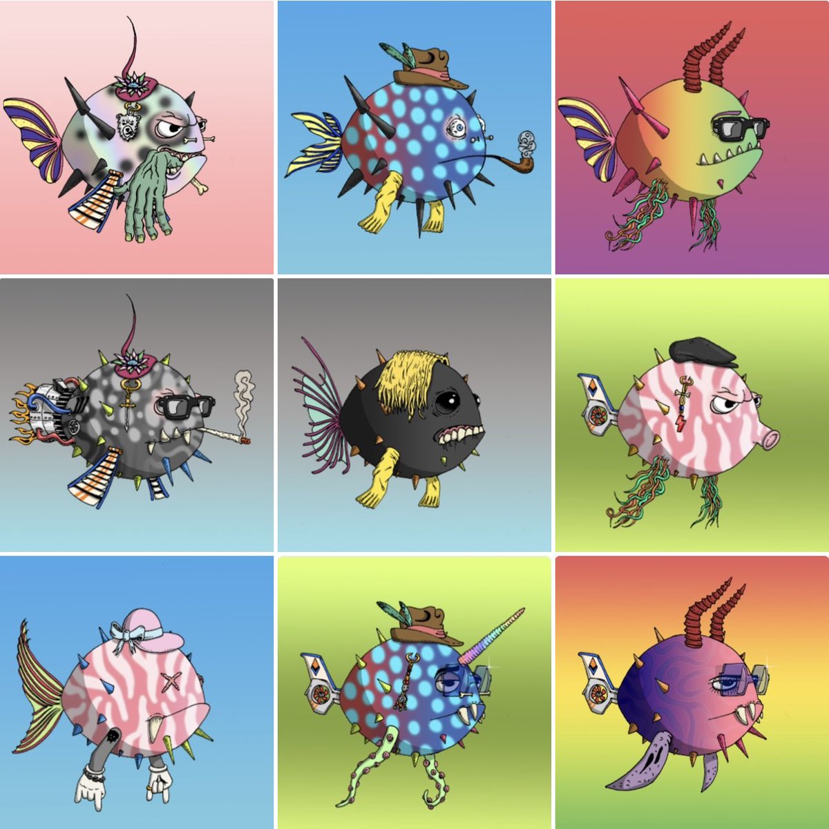 OZZBALL23's tweet photo. Just revealed my 9 @SSF_NFT ! To start off this amazing project I will be giving one @SSF_NFT to someone who👇 

Likes, RT

Tags 3 friends

Follows me @OZZBALL23 &amp; @fbombnft 

Winner will be contacted via DM when @fbombnft hits 5k followers! Good luck! https://t.co/CCWO6iD312