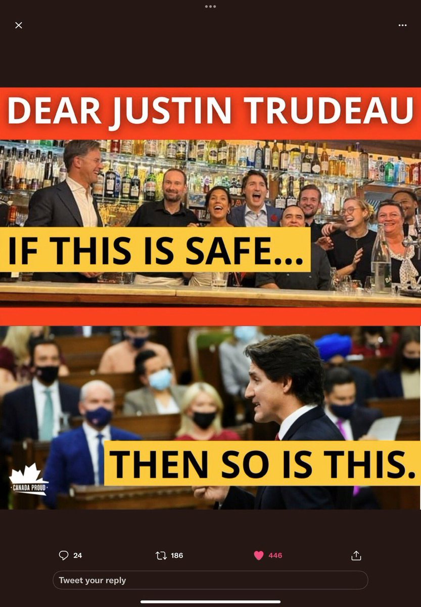 SarahPRocks123's tweet photo. @JustinTrudeau https://t.co/rbjygk9wQo