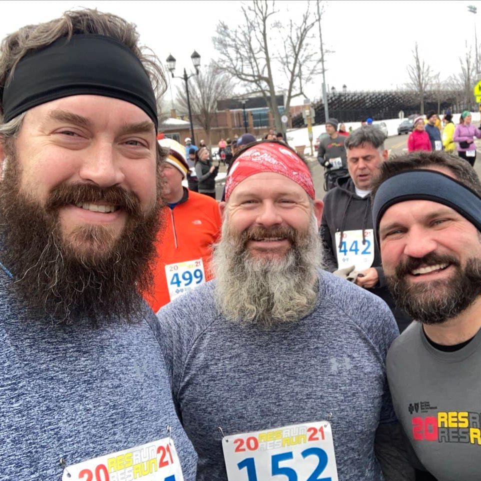 ThreadsPodcast's tweet photo. Mike, Joe, and Jason had an awesome time running the #resoultion run 2021! @mikevandrie @Jdogsparky26 @joepellerito
#threadspodcast #lifeunfiltered #mentalhealth #faith #uncomfortableconversations #GrandRapids #dotoughshit https://t.co/YNOPrwuFZz