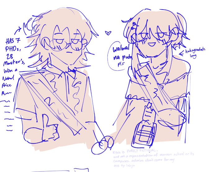 requested by @seagazer__ bes sa true lang binasa ko lang hanggang #albelumi at tumigil mata ko tangina may pa-prompt ka pa pala gagi ETO I DID MY BEST ewan ko kung san ko nabasa hischool au puta college pala nirequest mo GURLLL SOWWIE LABYU😭 