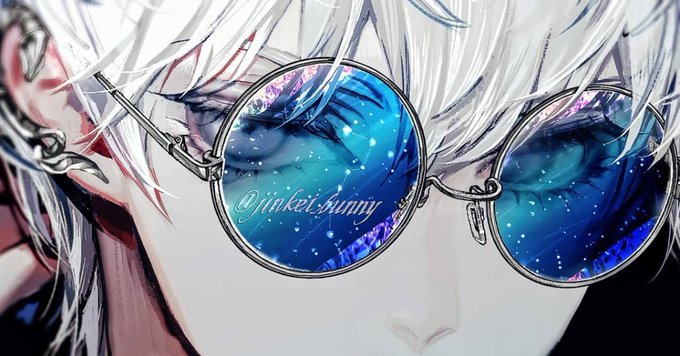 「blue-tinted eyewear」 illustration images(Latest｜RT&Fav:50)