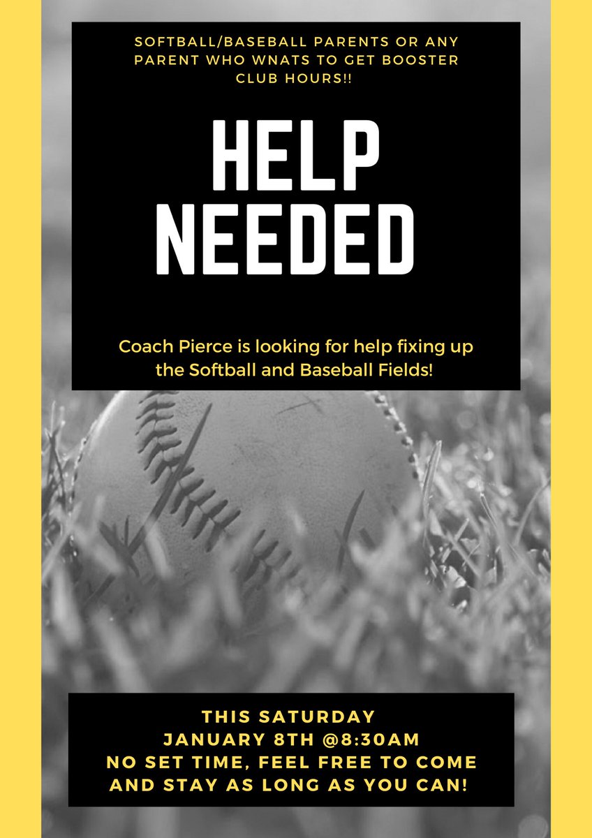 McGregorBooster's tweet photo. PLEASE help if you can…Even if it’s just an hour! 
**Parents remember for your student(s) to be eligible for our scholarship you MUST be up to date on volunteer hours!** #bulldogpride https://t.co/Q2lhbuOVcw