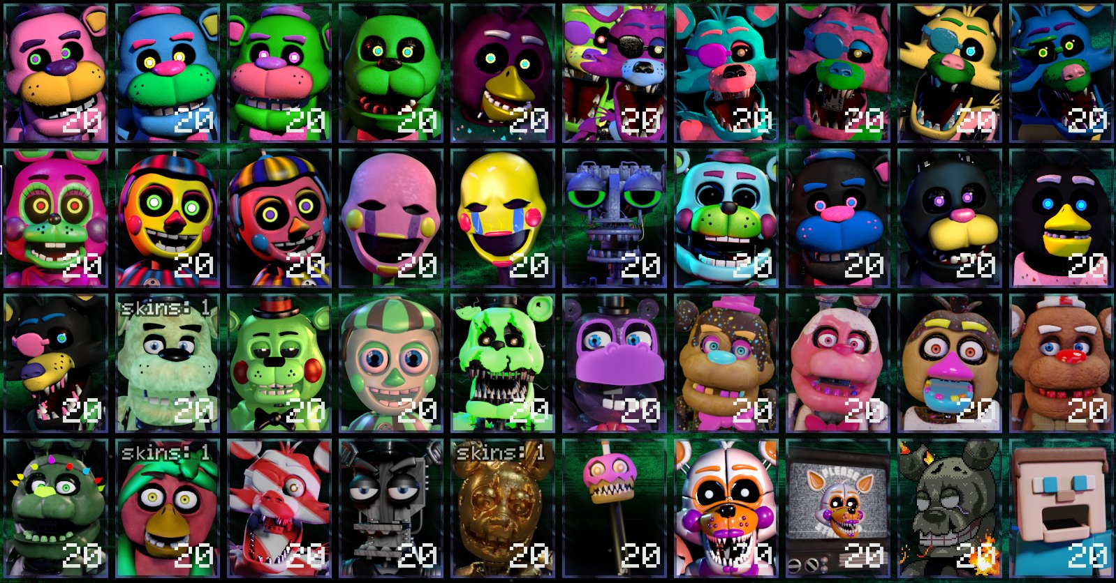 Five Nights at Freddy's 2 Ultra Custom Night 