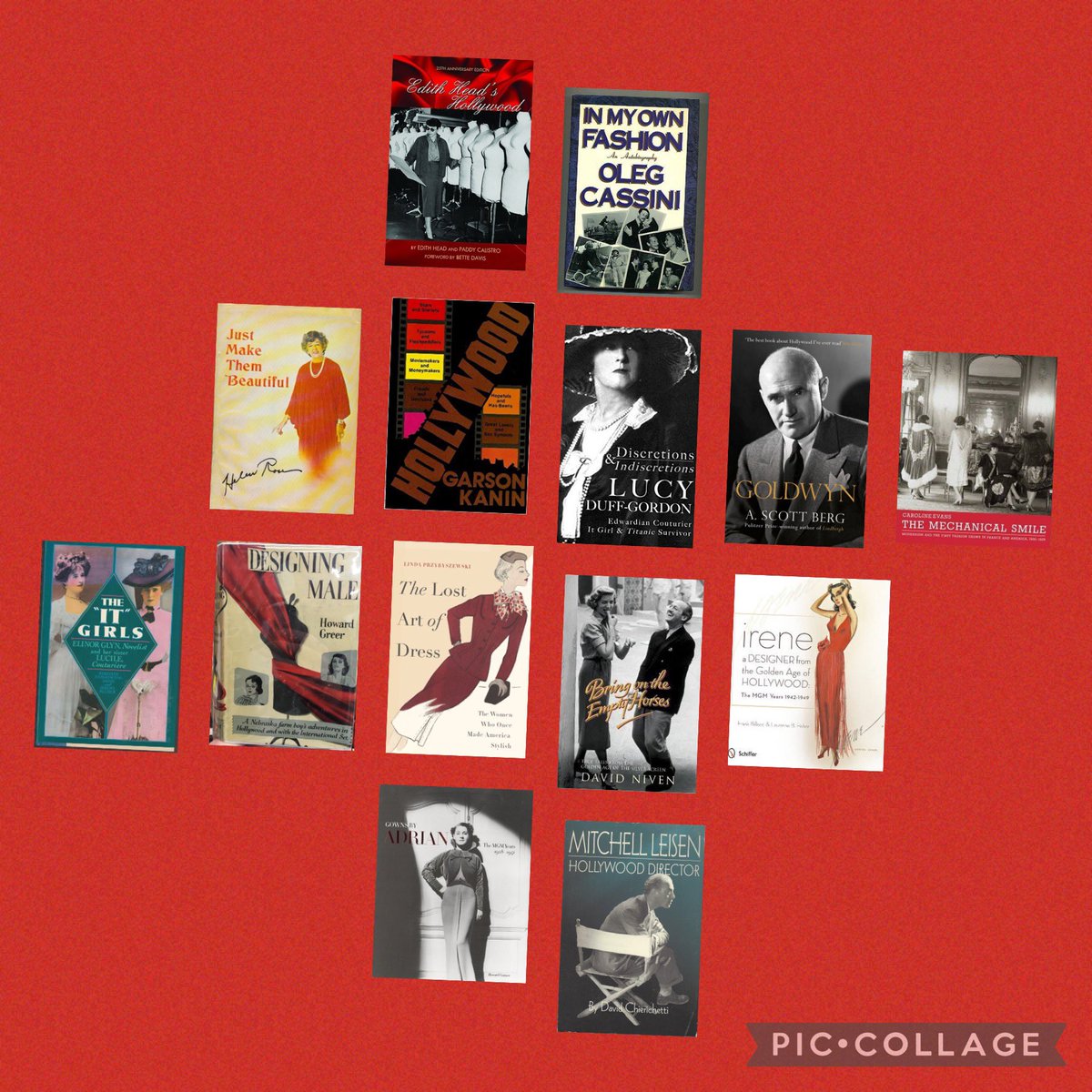 MeganMcGurk's tweet photo. Here are some of the books that have helped me to write the script for Mannequins, an original podcast series set in a Hollywood dress shop in 1934.
Due at the end of January 🤞 https://t.co/bSpITXHcfn
