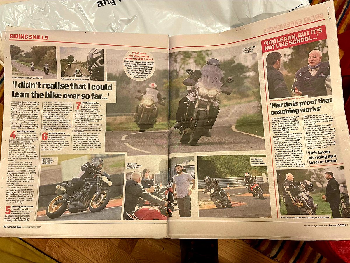 LDRRacing's tweet photo. Get this week's @MCNnews and check out what my Teams Title #Sponsor @Rapidtraininguk can do to help improve your riding experience ✊

#RapidTraining | #CDHracing | #LD07 https://t.co/NY7l8xeGaH