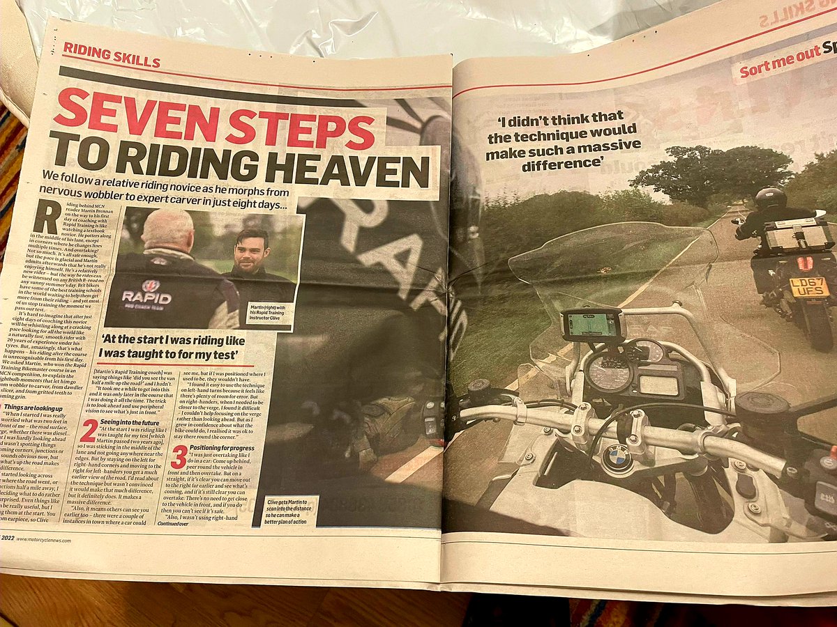 LDRRacing's tweet photo. Get this week's @MCNnews and check out what my Teams Title #Sponsor @Rapidtraininguk can do to help improve your riding experience ✊

#RapidTraining | #CDHracing | #LD07 https://t.co/NY7l8xeGaH