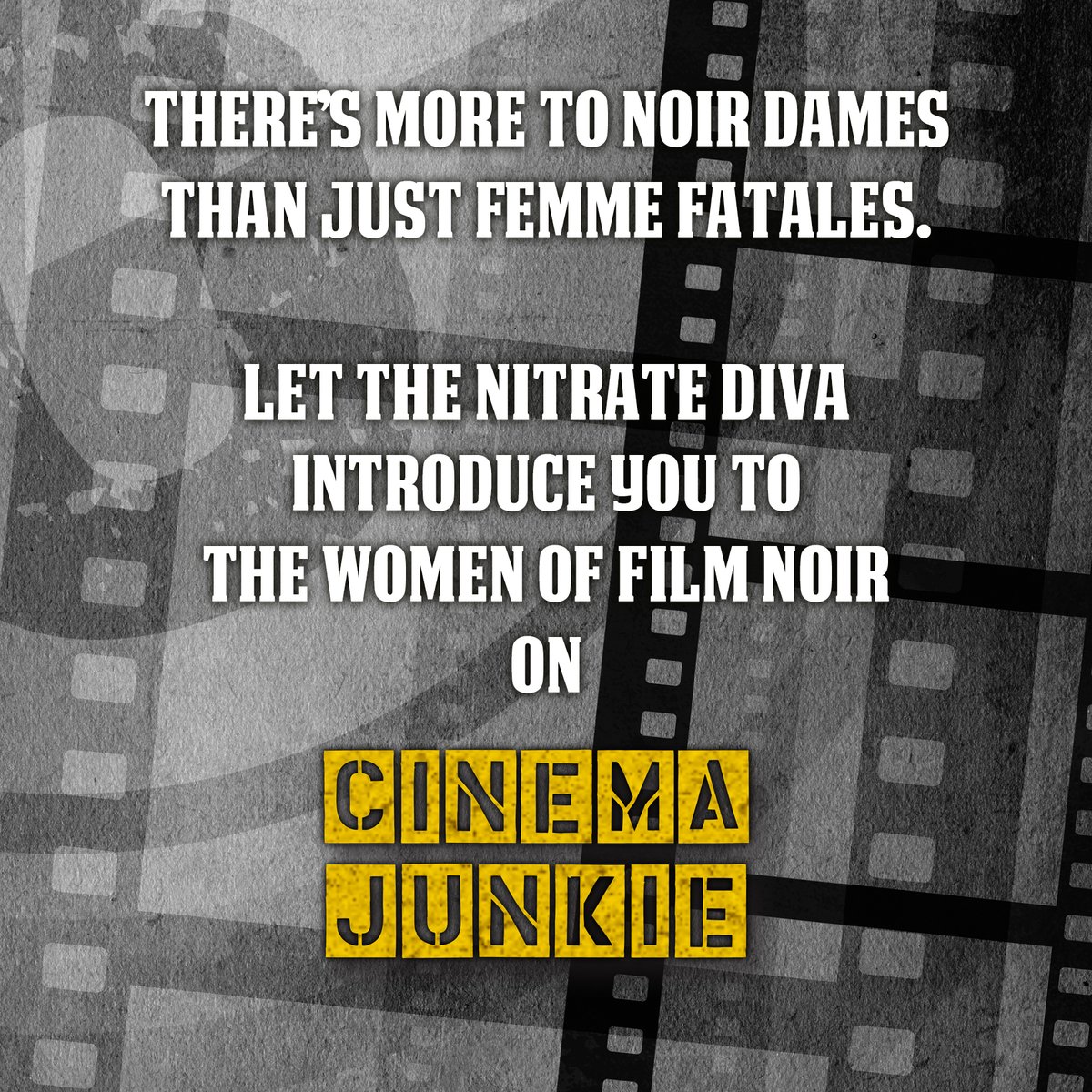 cinebeth's tweet image. Catch up with #CinemaJunkie podcast and meet the diverse women of film noir courtesy of 
@NitrateDiva

Today: The Self-Reliant Entertainer.  bit.ly/CJNoirDames1
