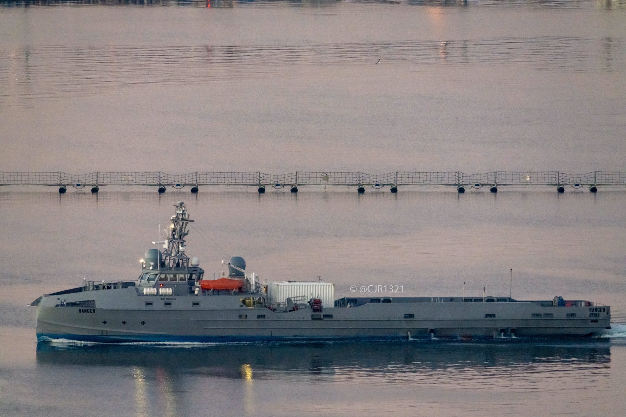 WarshipCam on X: "USV Ranger - Strategic Capabilities Office's Ghost Fleet  Overlord Large Unmanned Surface Vessel (LUSV) operating in San Diego Bay -  January 5, 2022 #usvranger #ghostfleetoverlord * photo courtesy of @