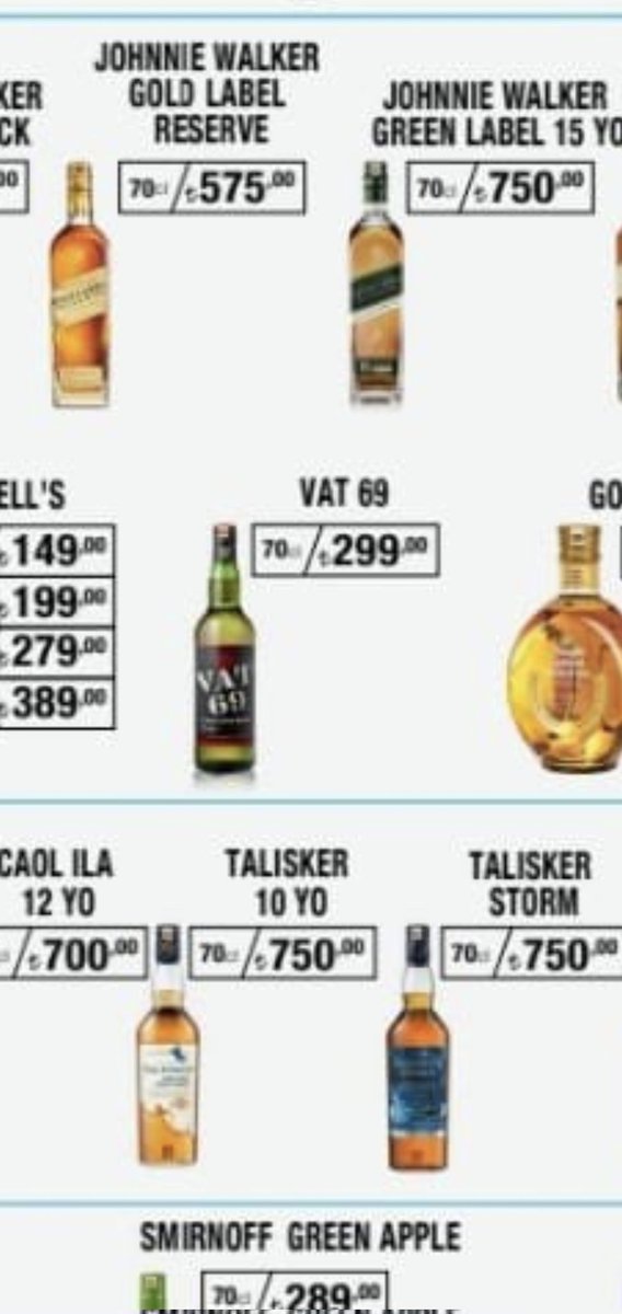 Vat 69 sen anlat🤣🤣Alkol zammı değil bu.Dalga geçmek resmen.