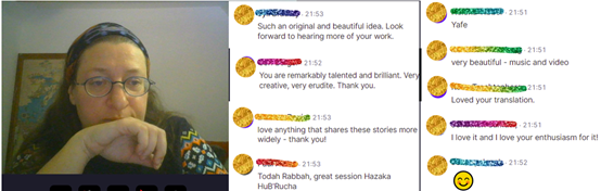 TalmudicBallads's tweet photo. Dear brethren (and sistren?) Limmudniks!
Loved to share my creation in Talmudic Ballads, to make new acquaintances. Tnx for the encouragement!
Tomorrow I shall post here the specially recorded for Limmud Festival 2021 – The Ballad of a Woman from Sidon.
Your Talmudic trobairitz https://t.co/TMQHgIOxXE
