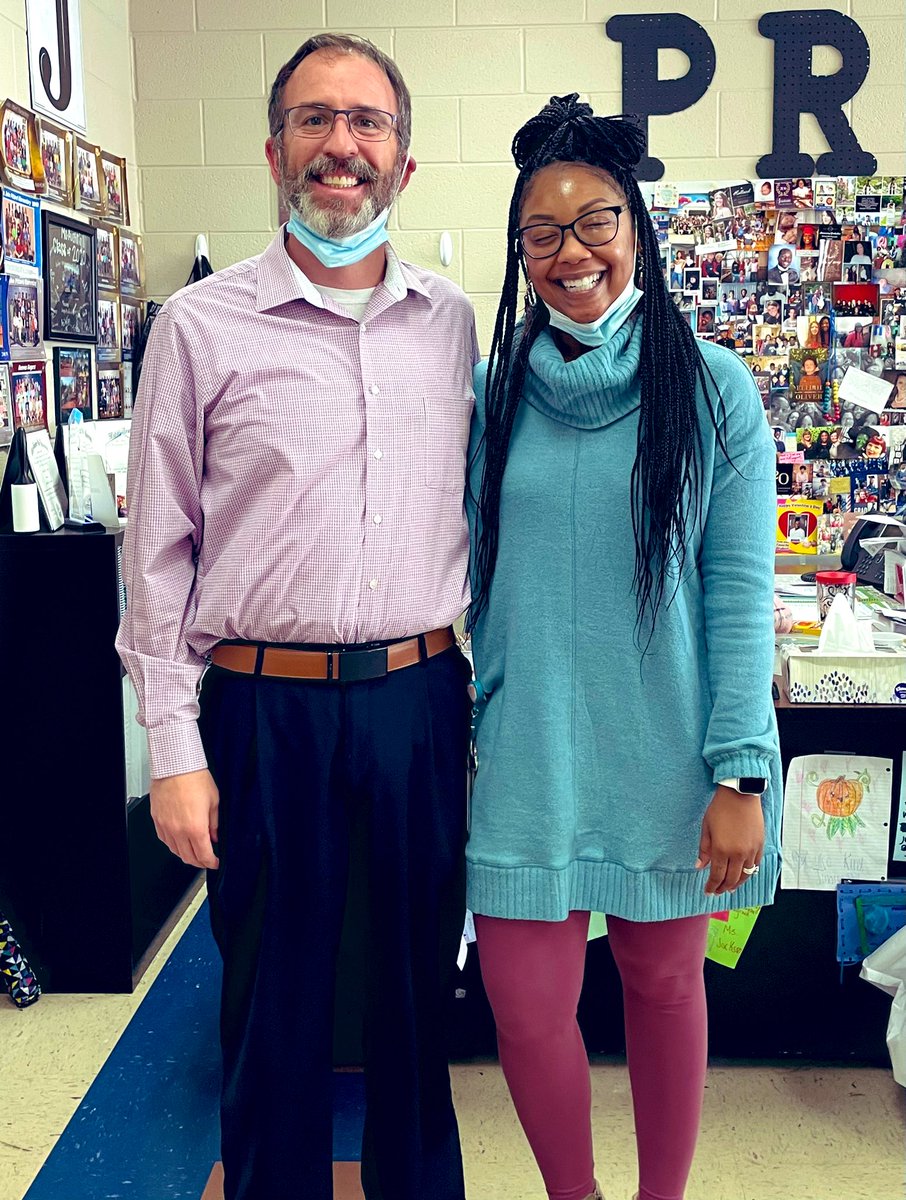 PittardPride's tweet photo. Congratulations to the JPE teachers of the year Mrs. Stephanie Stephens (K-4) and Mrs. Francina Jackson (5-6).  These two ladies are amazing and are so deserving of this award! #pittardpride https://t.co/5Nubfch46F