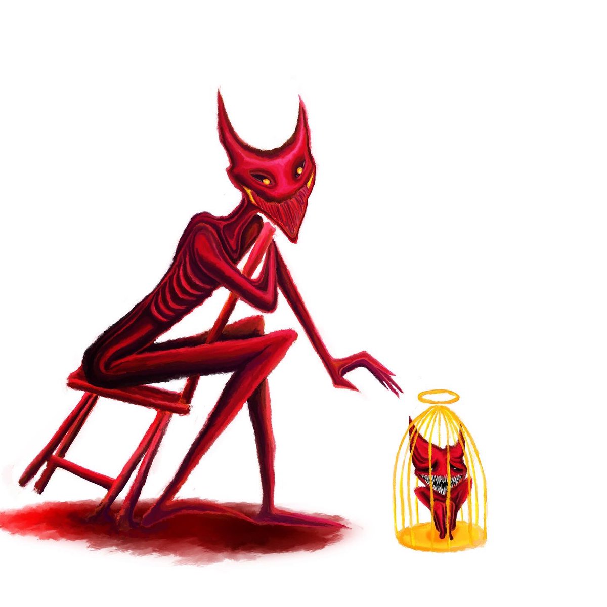 notmushu's tweet photo. Loss of innocence (inner child) https://t.co/fTxNebvPy6