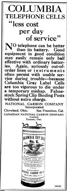 Mercurians1's tweet photo. You have heard this before: "No telephone can be better than its battery" (1921) @MediaHistoryNow #morethingschange @MediaHistoryCN @AusMediaTrad @telecomheritage @museumsound @smartphones @ASSAUCL @DannyAnth @ComSoc @IEEEComSocYP @IEEEhistory @MrFeagan https://t.co/LRdwMtDwip