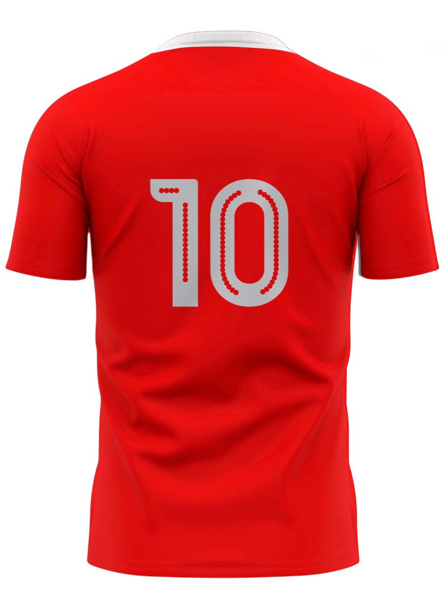 Want to see the away kit? Of course you do! The <a href="/DridgeFC/">Dridge FC</a> Spiders strike fear into the opposition hearts with this red beauty. Watch out Divison 6 - we’re coming for you where you live. @Footium_Game #Footium