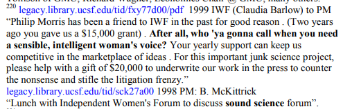 @AlyssaAnnBowen @AnsevDemirhan IWF, in detail:
desmog.com/independent-wo…
and a little more detail on history of tobacco $, pp.39-41
desmog.com/wp-content/upl…
p.41 excerpt below