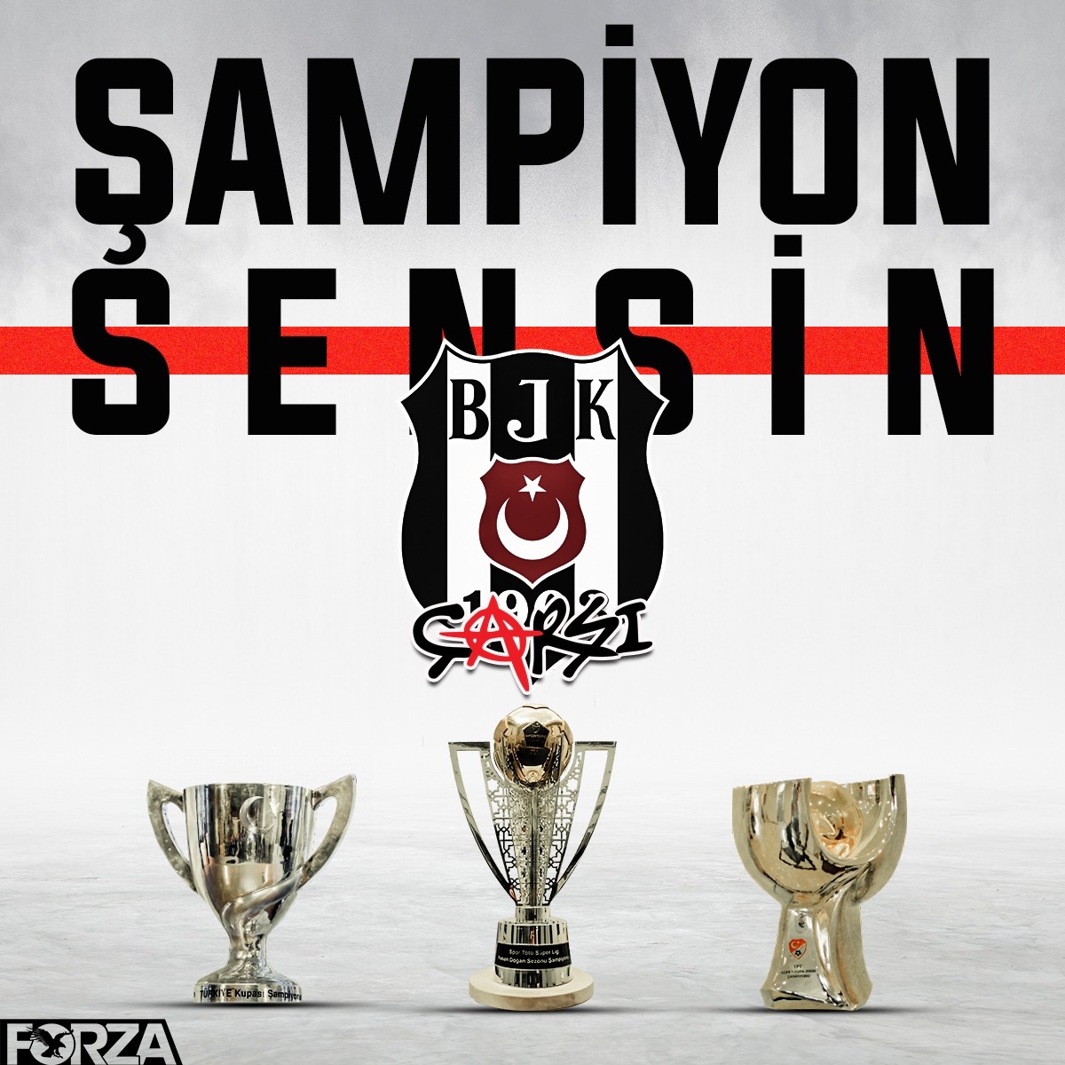 Şampiyon SENSİN! <a href="/Besiktas/">Beşiktaş JK</a> 👊

#Z1RV3 #ŞampiyonSensin